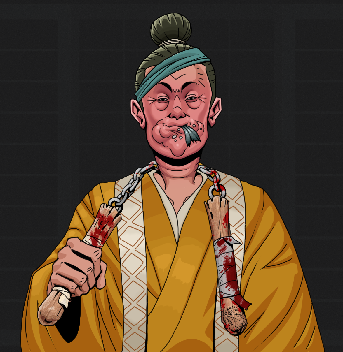 Fatty Bobsticks — Degen Dojo fighter