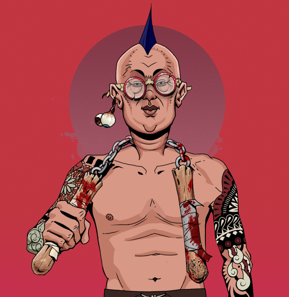 Fat Bob — Degen Dojo fighter