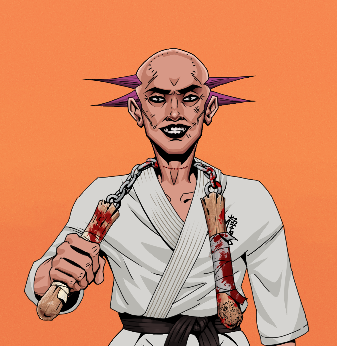 Junichiro Reborn — Degen Dojo fighter
