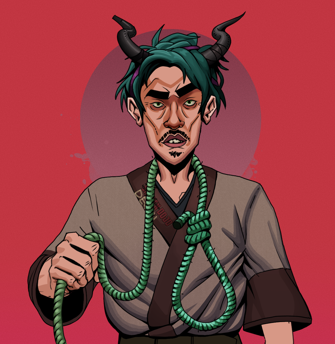 Gloomy Masumi — Degen Dojo fighter