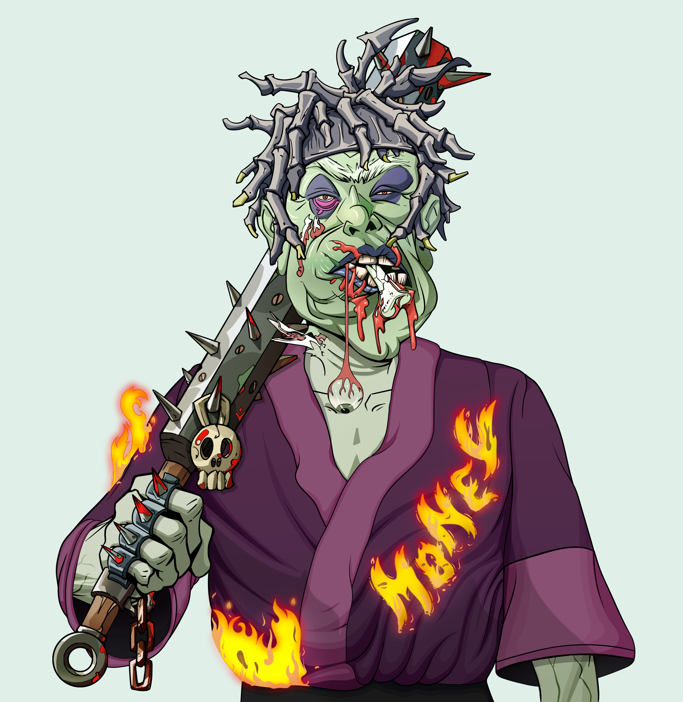 Fatty Bobsticks — Degen Dojo fighter
