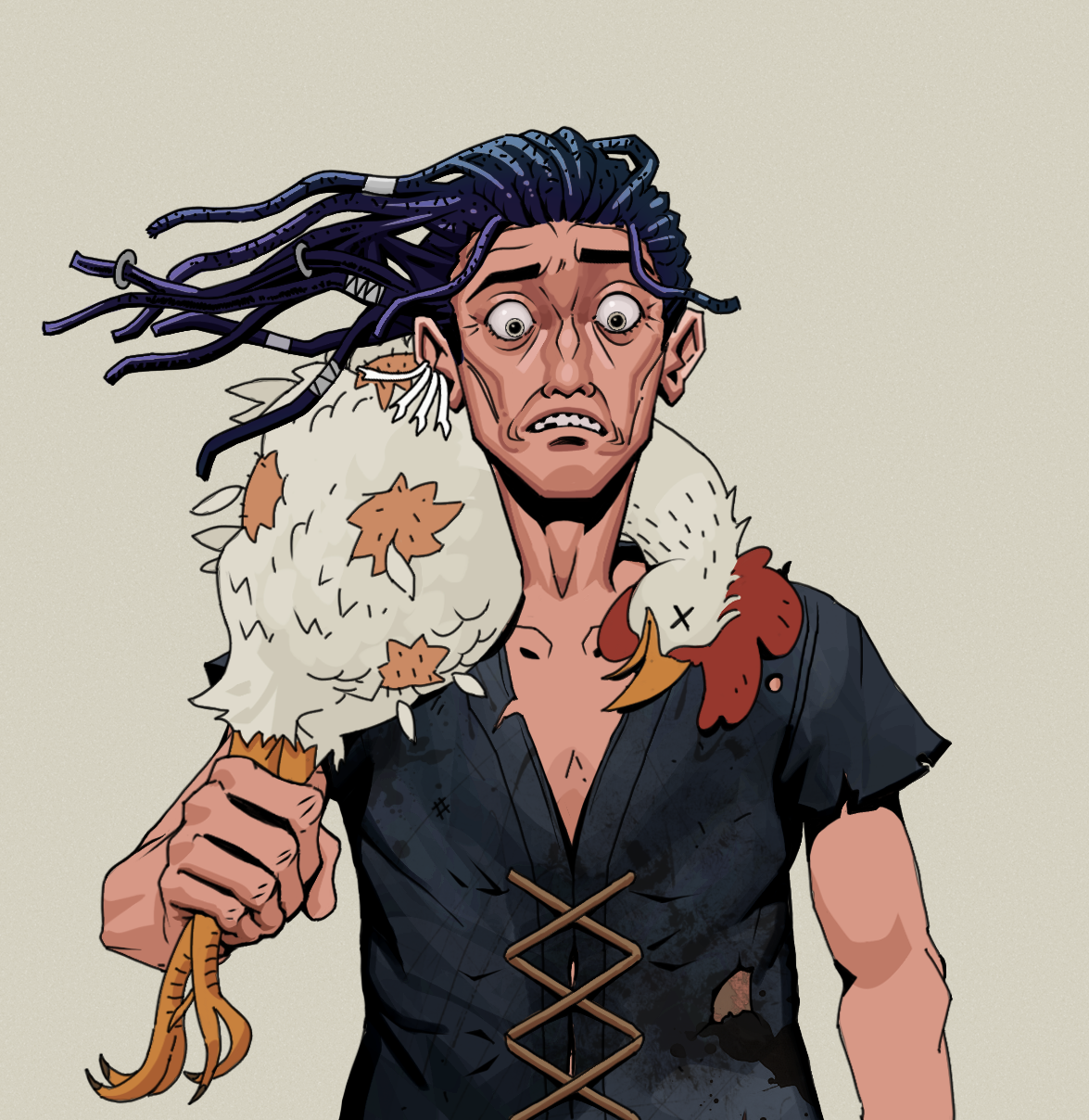 Shitless Botan — Degen Dojo fighter