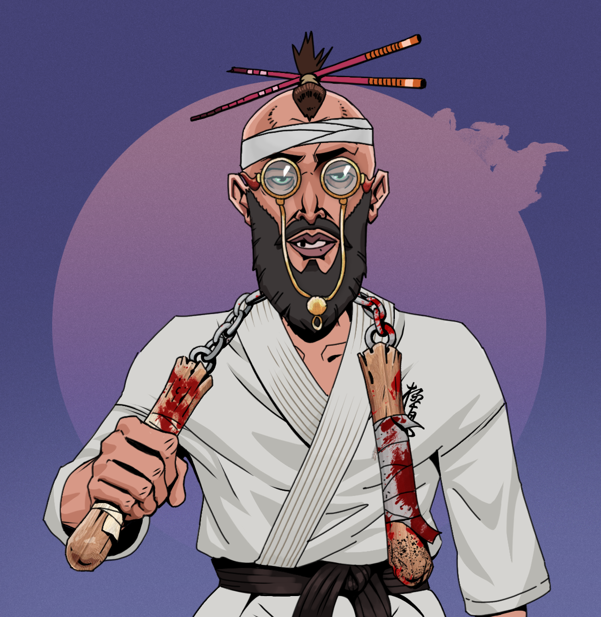 Serious Oleg — Degen Dojo fighter