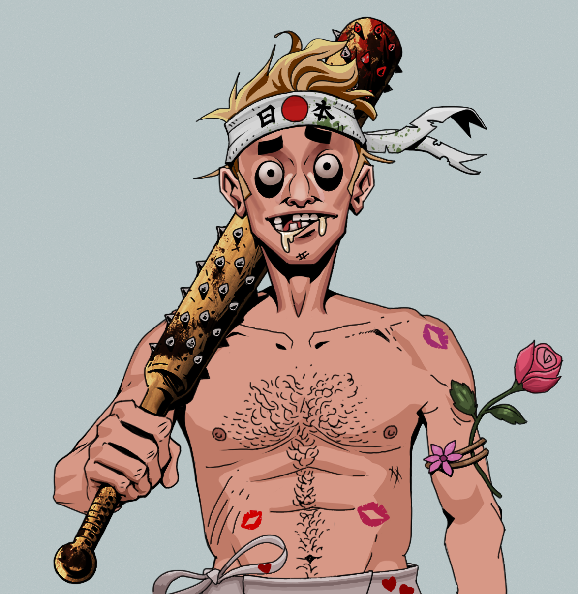 Drooling Azuma — Degen Dojo fighter
