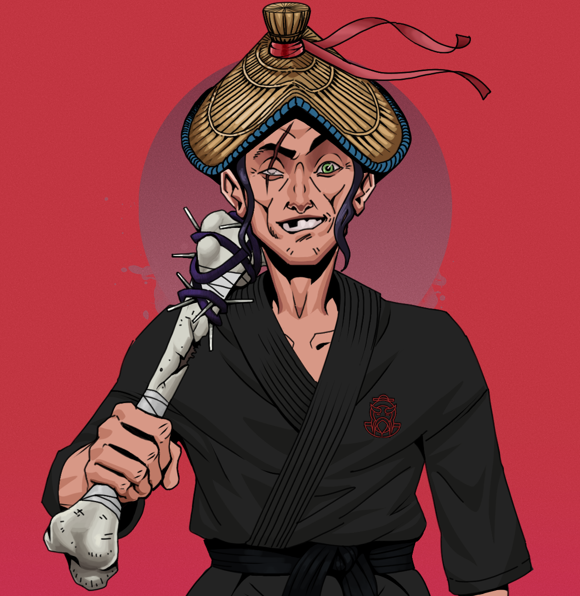 One-Eyed Itsuki — Degen Dojo fighter