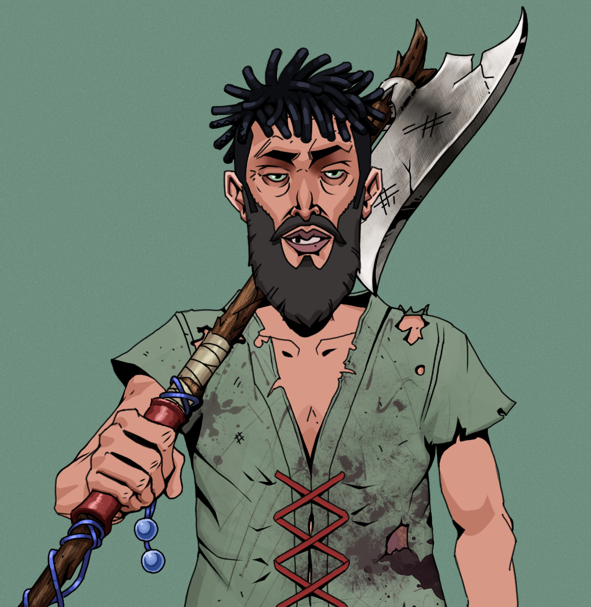 Serious Oleg — Degen Dojo fighter