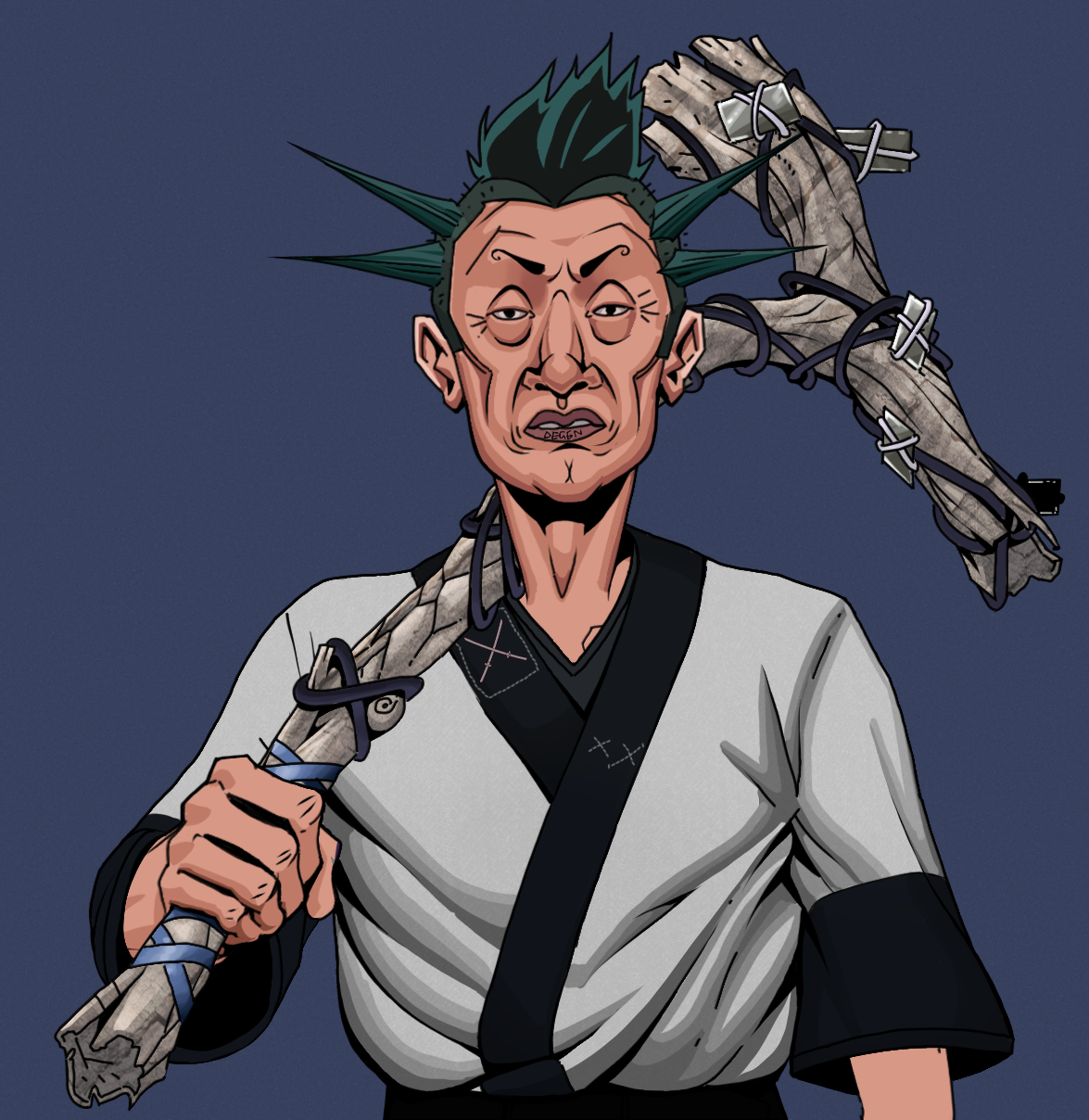Goro — Degen Dojo fighter