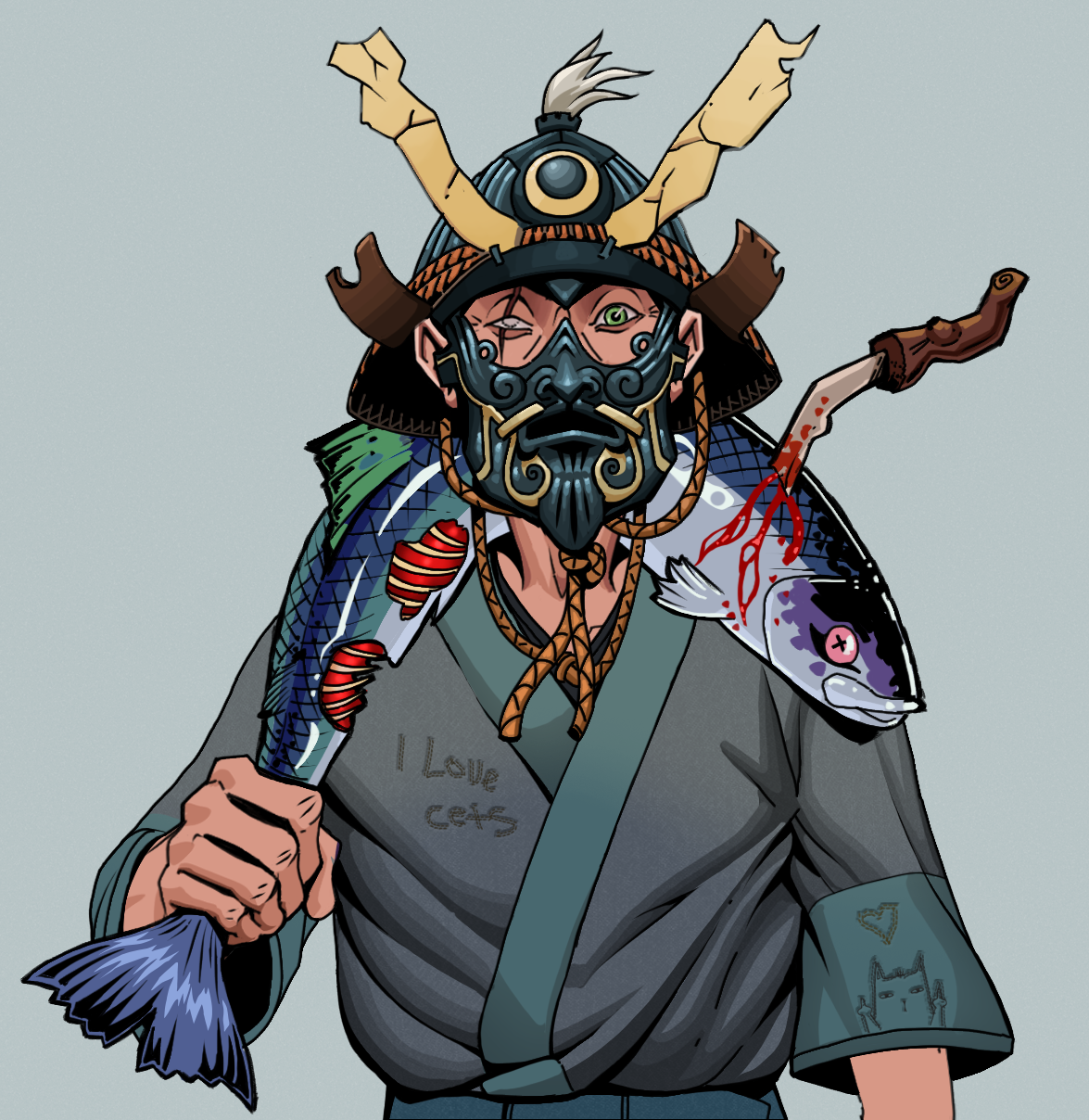 One-Eyed Itsuki — Degen Dojo fighter