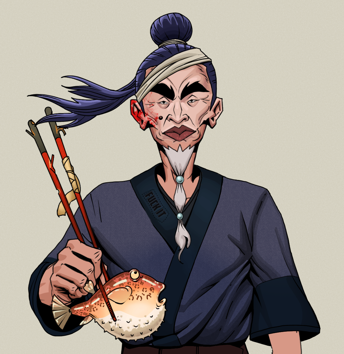 Yuji The Wise — Degen Dojo fighter