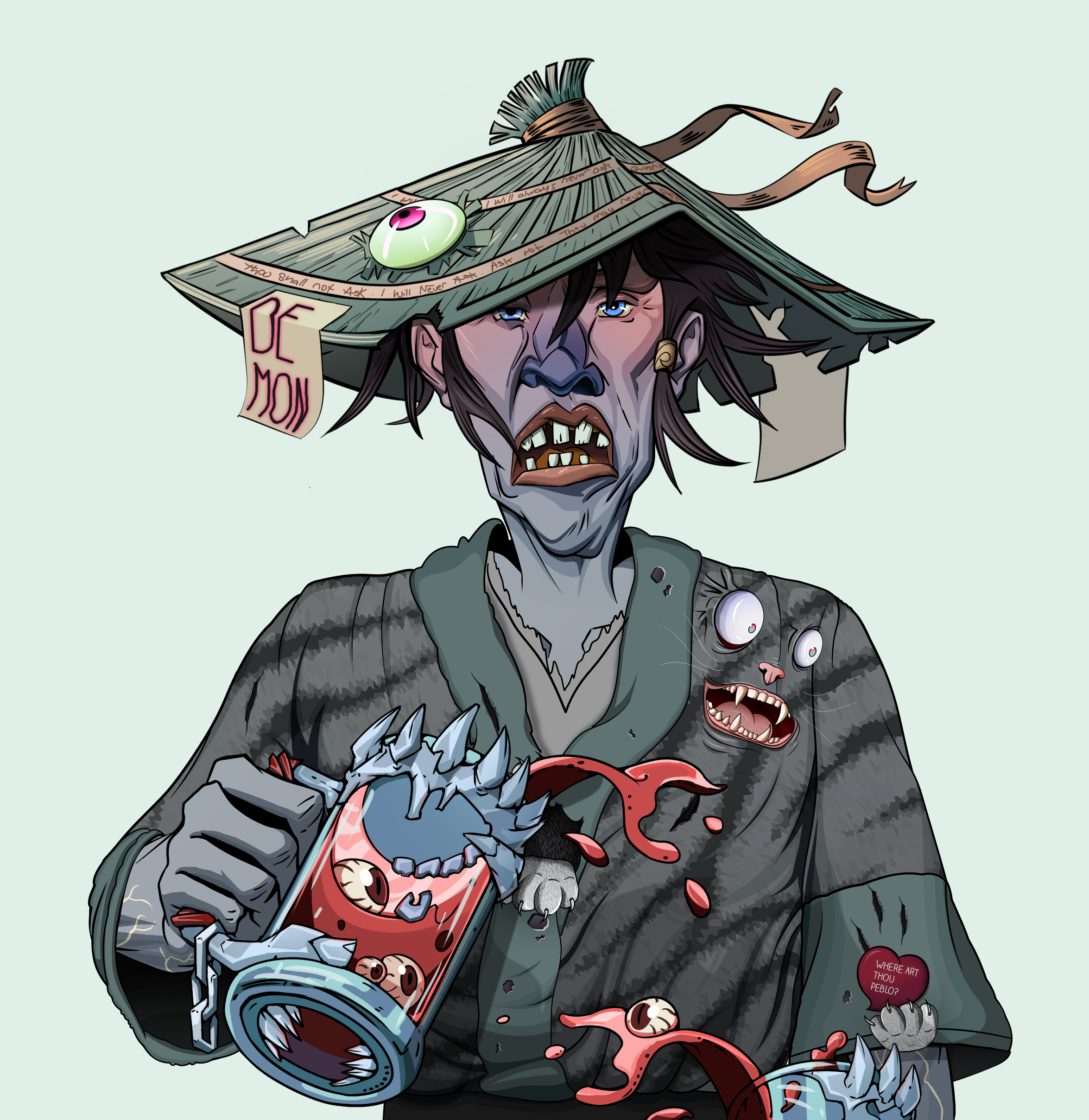 Goro — Degen Dojo fighter