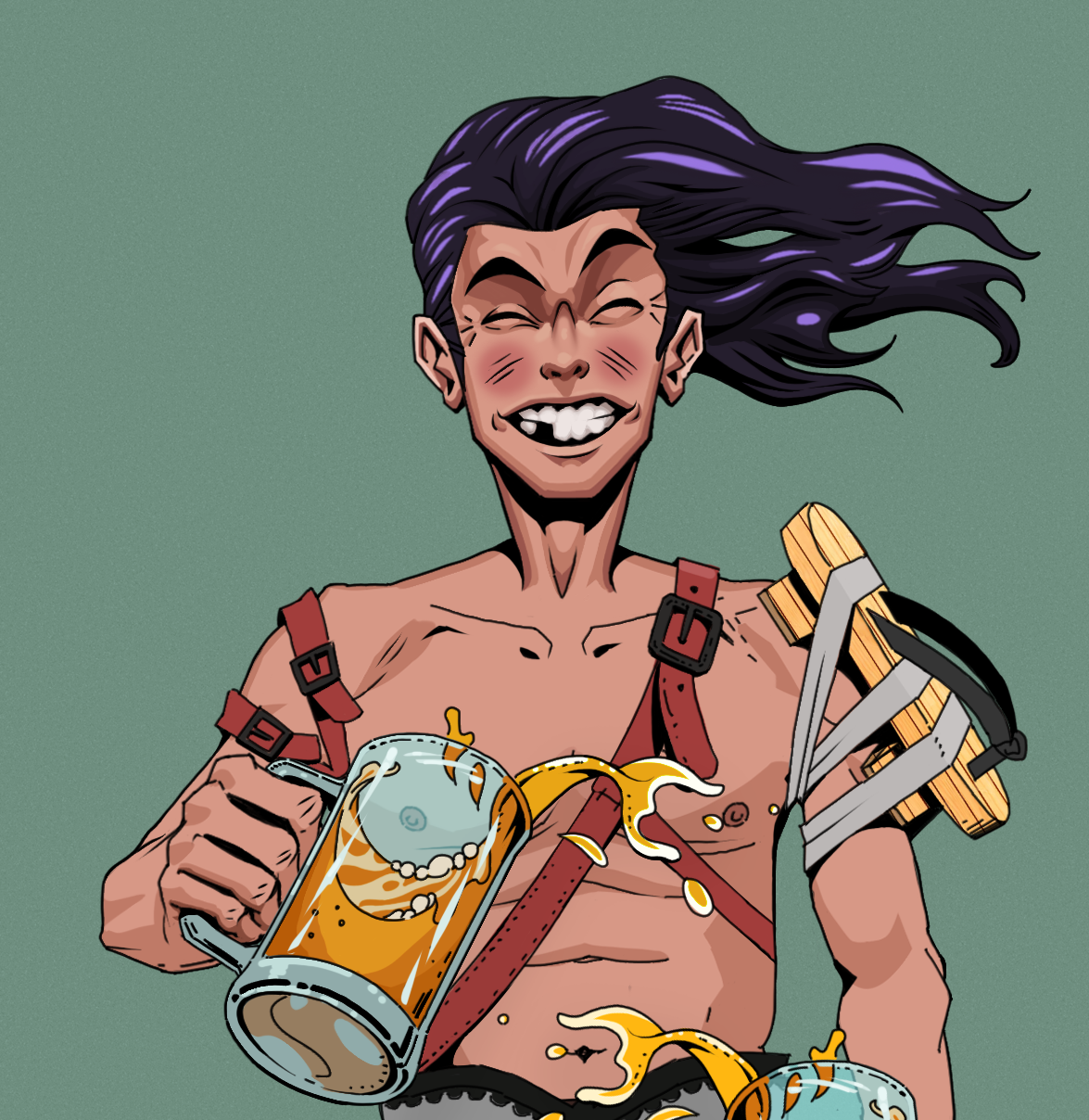 Cheery Haru — Degen Dojo fighter