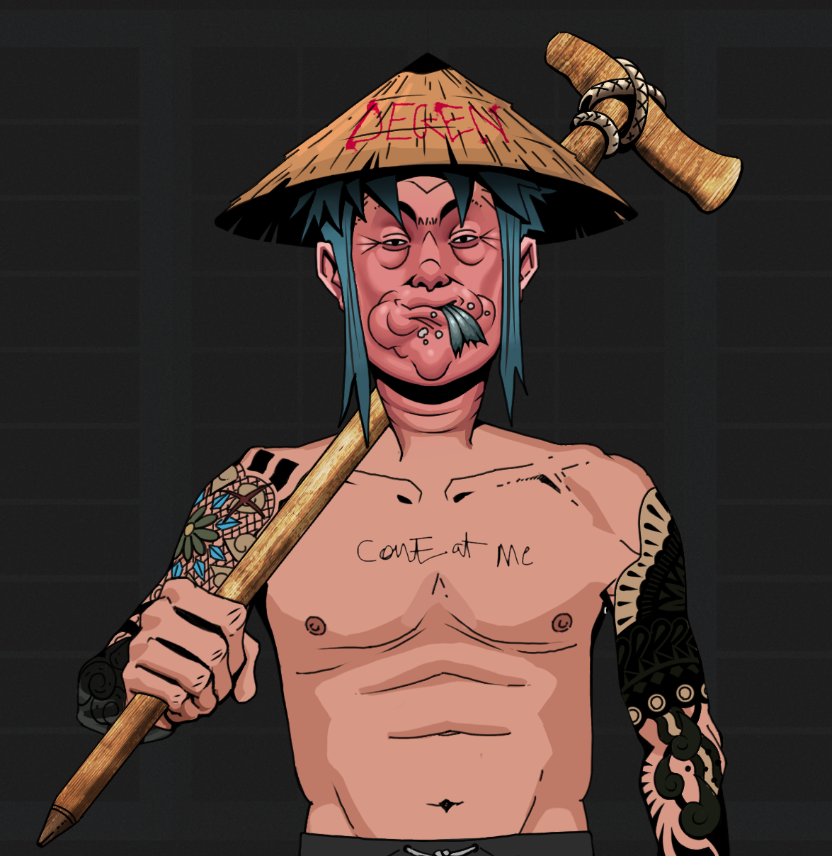 Fatty Bobsticks — Degen Dojo fighter