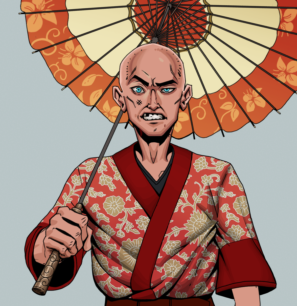 Akuma — Degen Dojo fighter