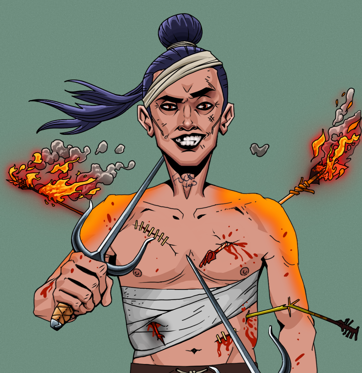 Junichiro — Degen Dojo fighter