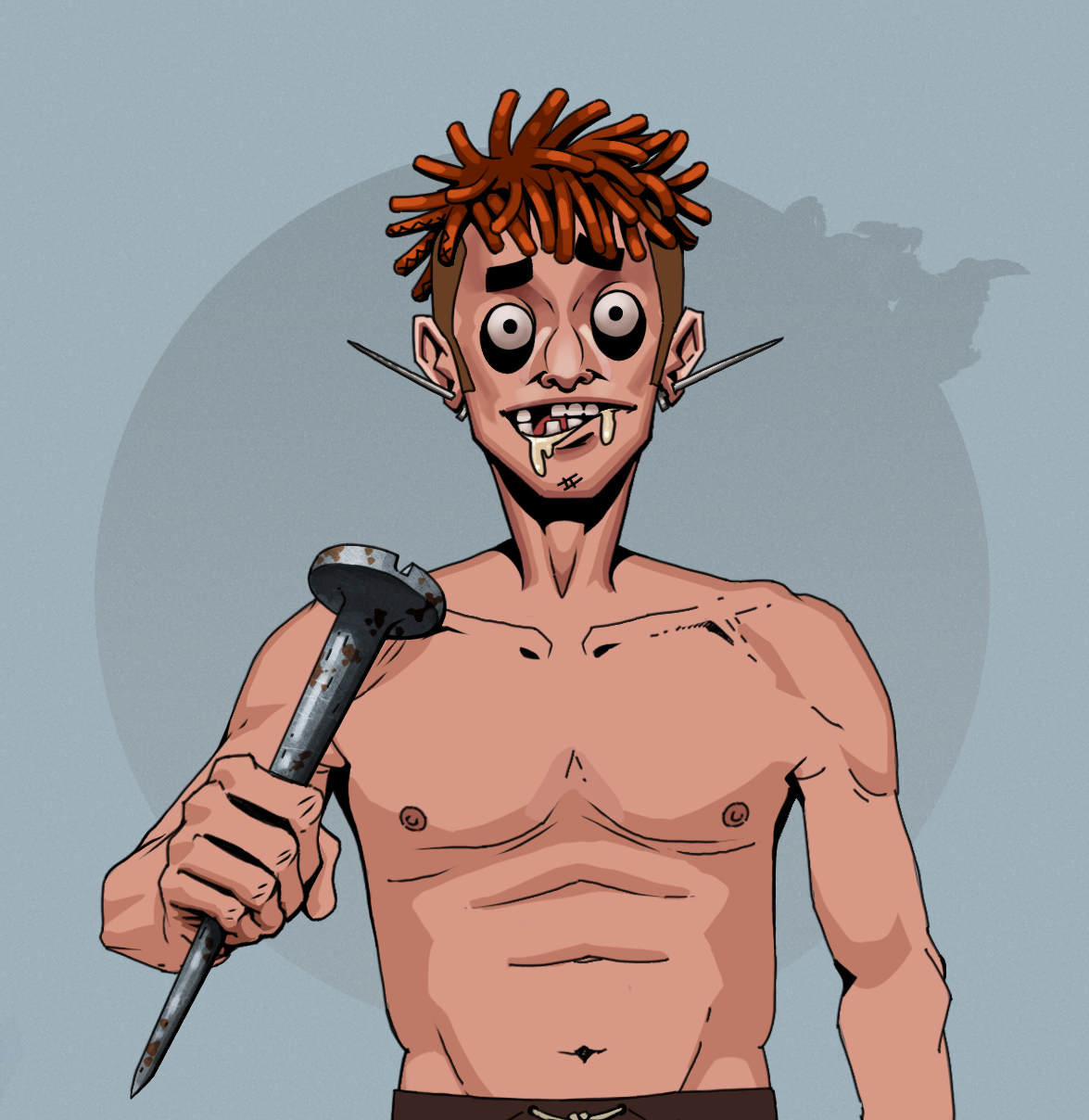 Drooling Azuma — Degen Dojo fighter