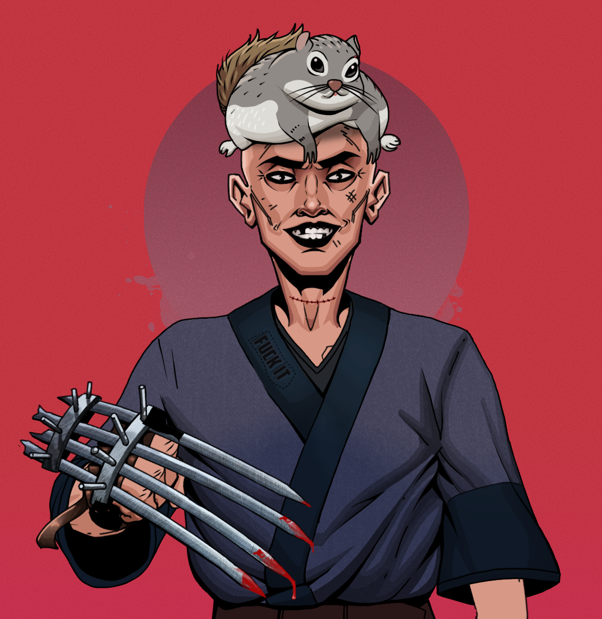 Junichiro Reborn — Degen Dojo fighter