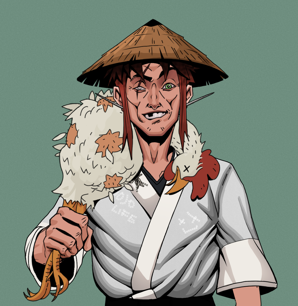 One-Eyed Itsuki — Degen Dojo fighter