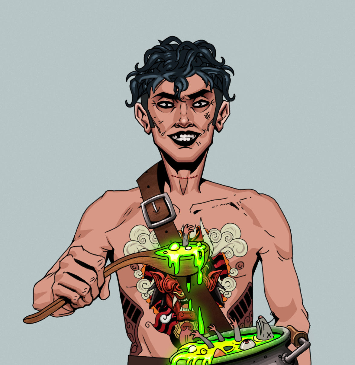 Junichiro Reborn — Degen Dojo fighter