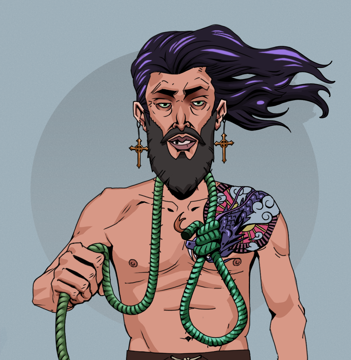 Serious Oleg — Degen Dojo fighter