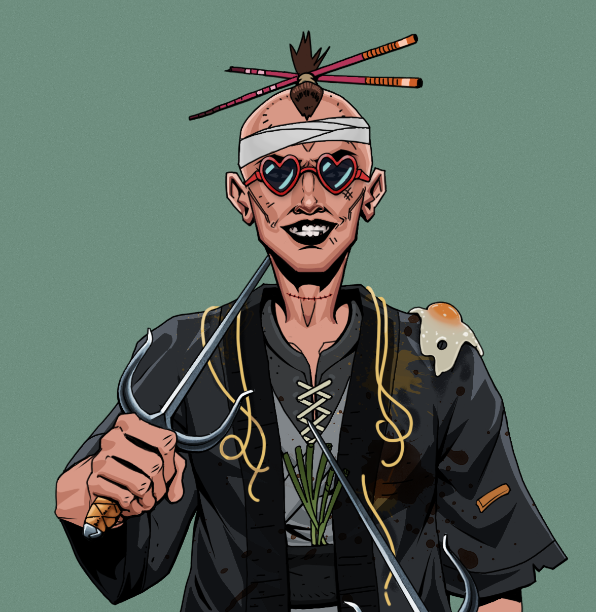 Junichiro Reborn — Degen Dojo fighter