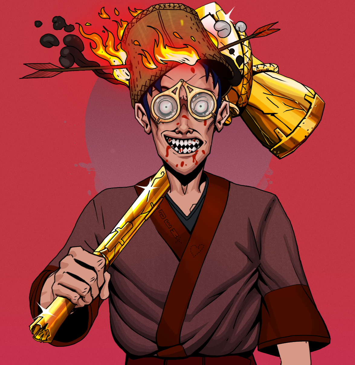 Assassin Fuzen — Degen Dojo fighter