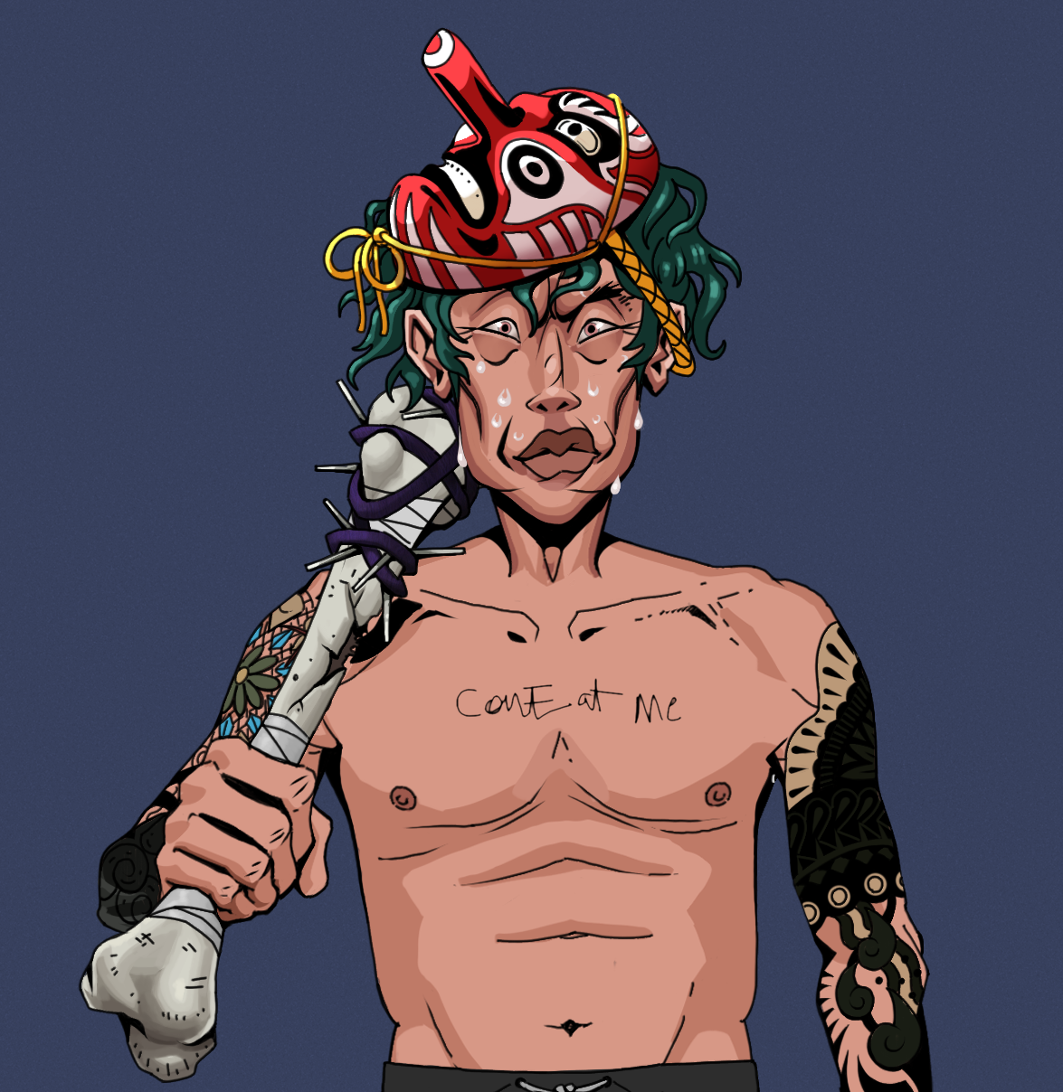 Stresshead Rin — Degen Dojo fighter
