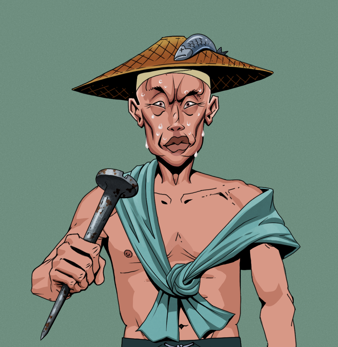 Stresshead Rin — Degen Dojo fighter