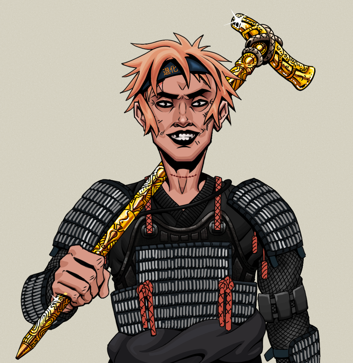 Junichiro Reborn — Degen Dojo fighter