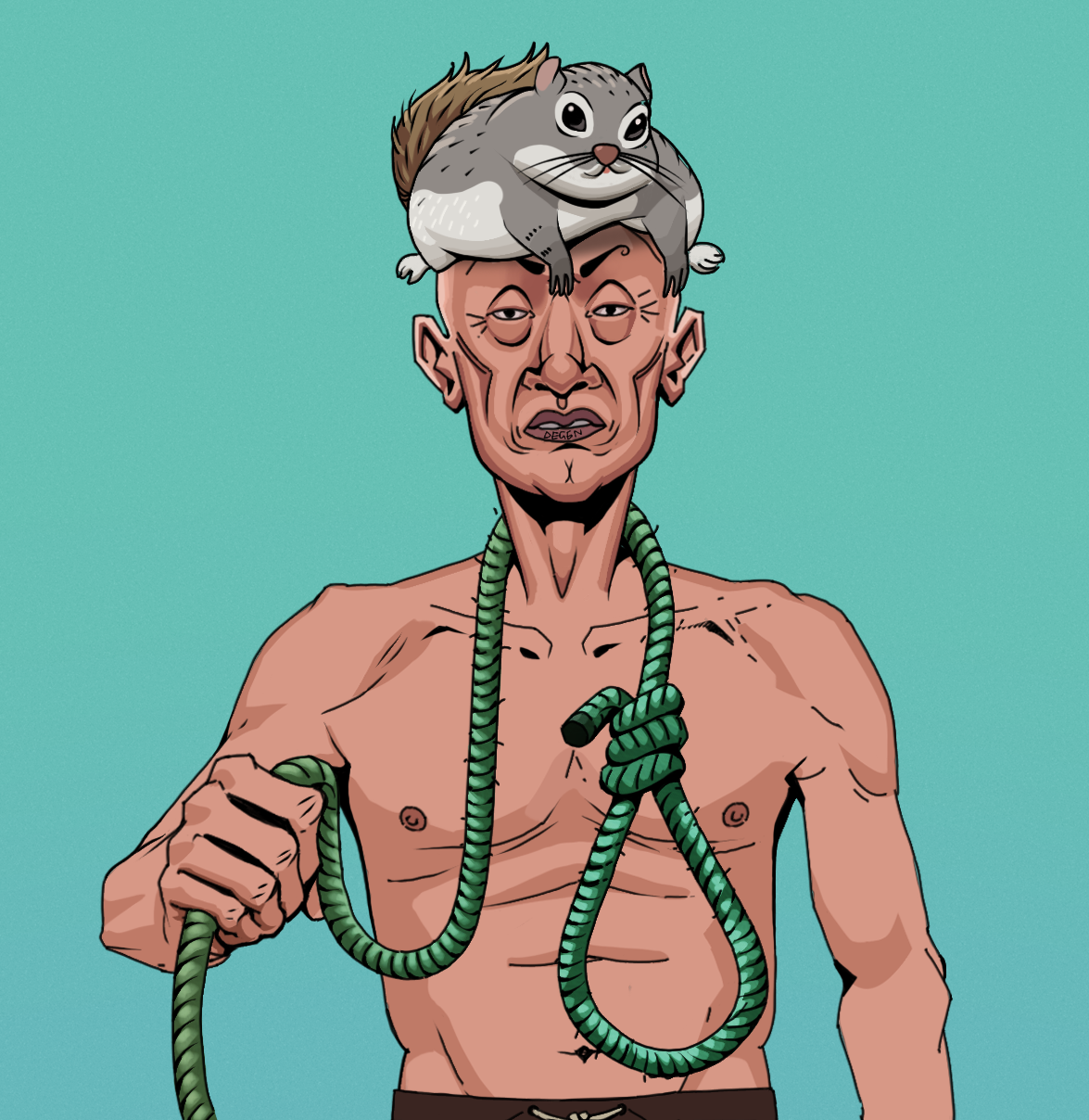 Goro — Degen Dojo fighter