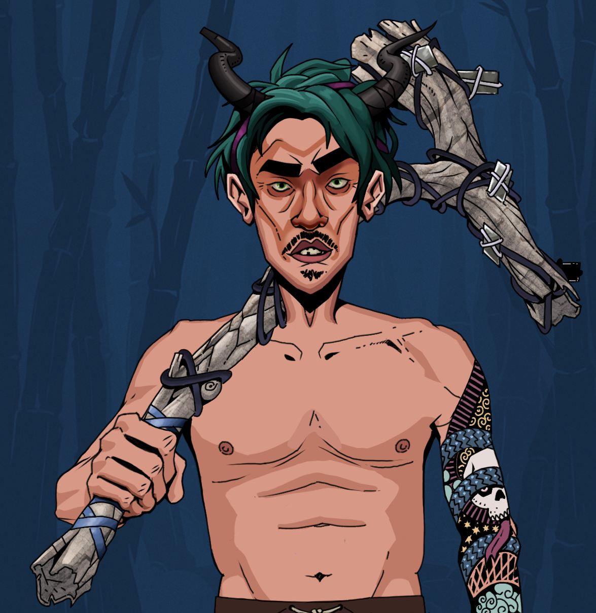 Gloomy Masumi — Degen Dojo fighter