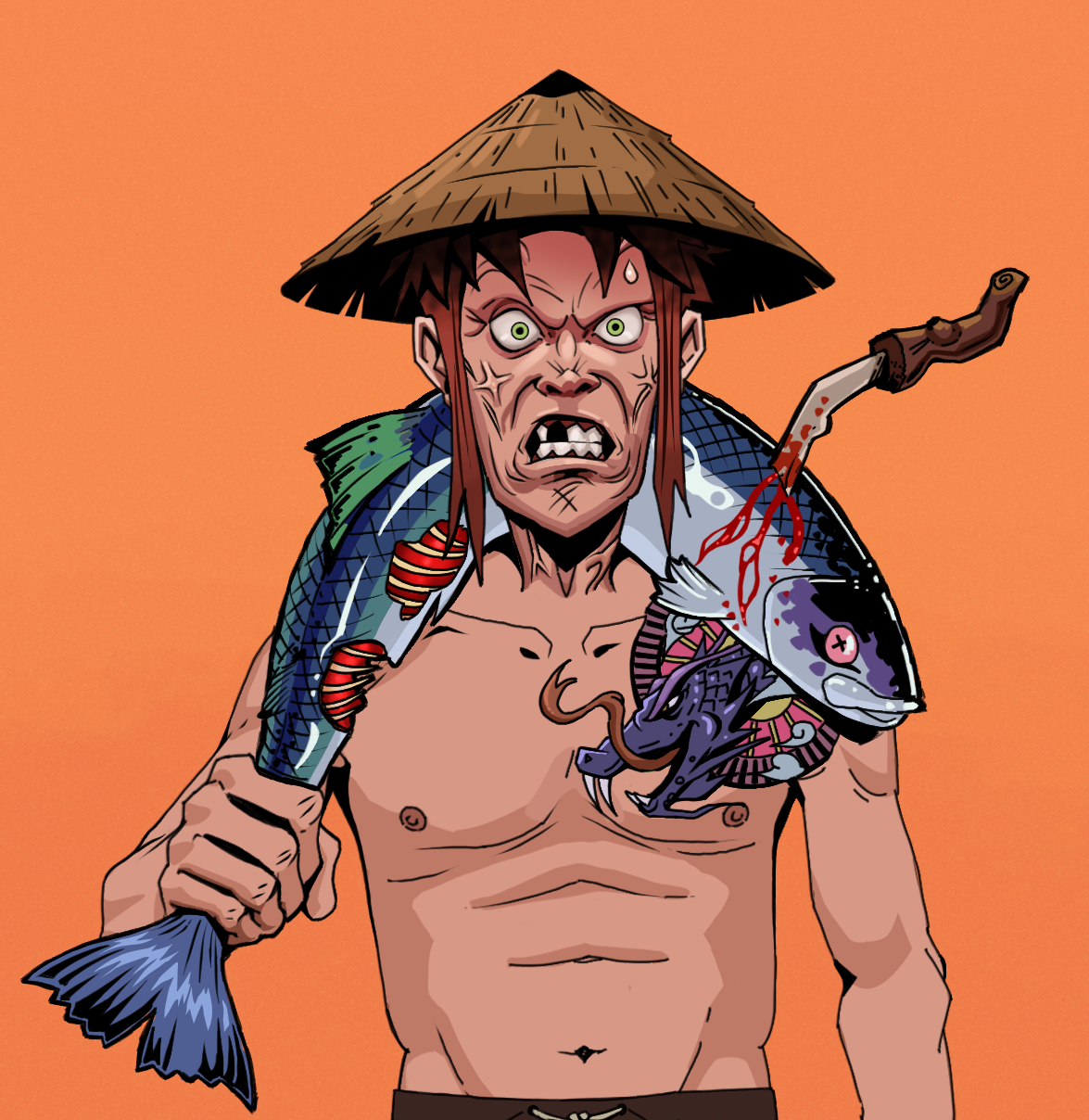 Angry Ikari — Degen Dojo fighter
