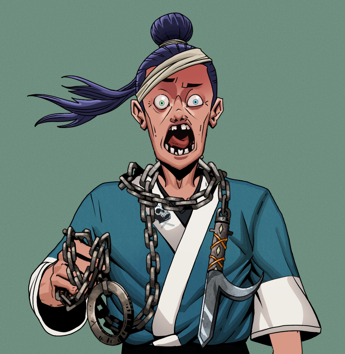 Tokuda — Degen Dojo fighter