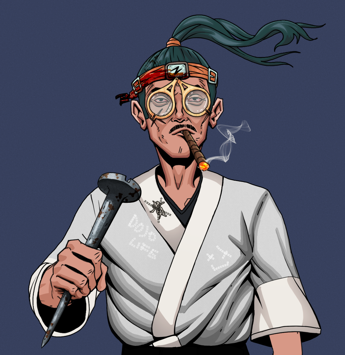 Raikou The Stoner — Degen Dojo fighter