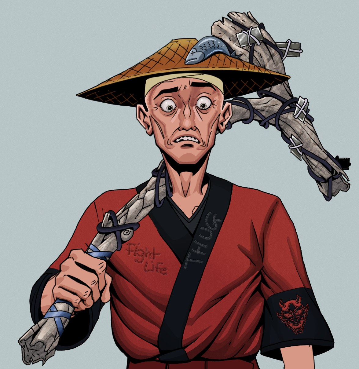 Shitless Botan — Degen Dojo fighter