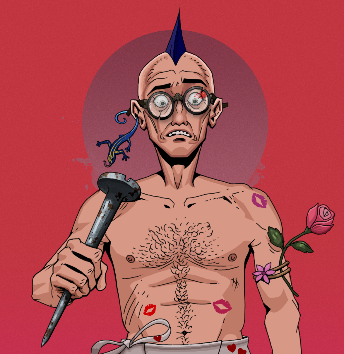 Shitless Botan — Degen Dojo fighter