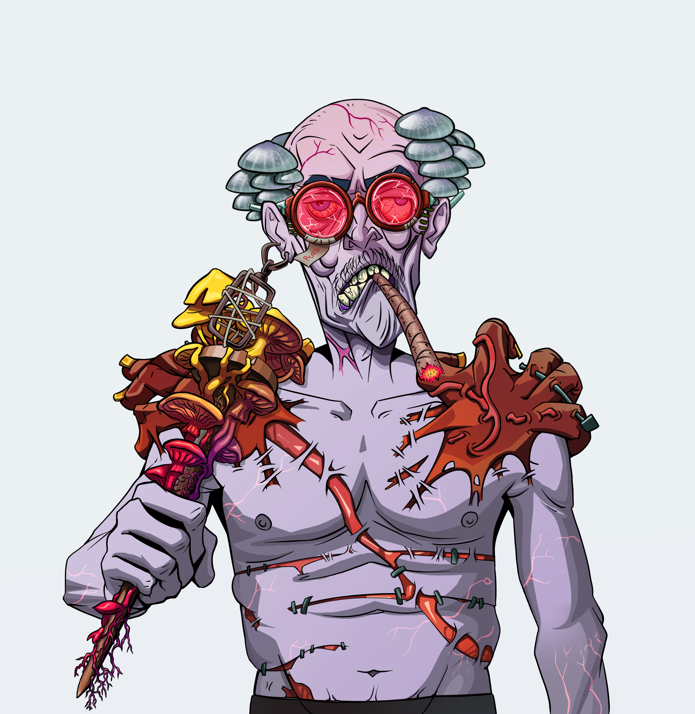 Raikou The Stoner — Degen Dojo fighter