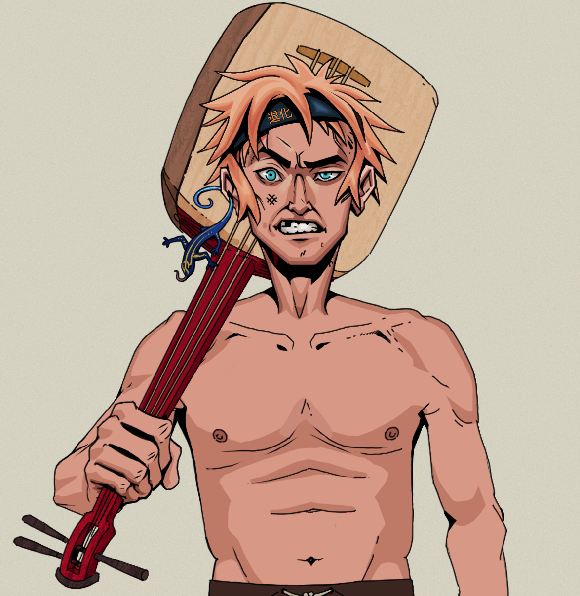 Akuma — Degen Dojo fighter