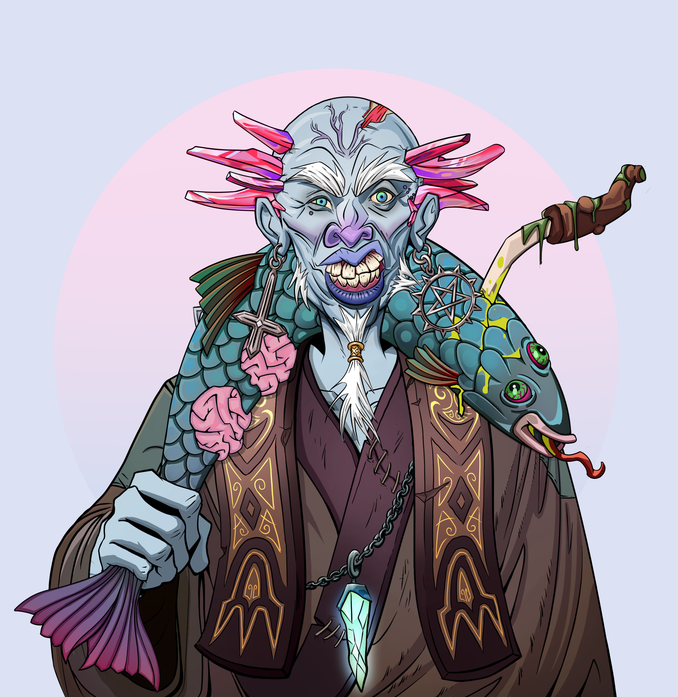 Yuji The Wise — Degen Dojo fighter