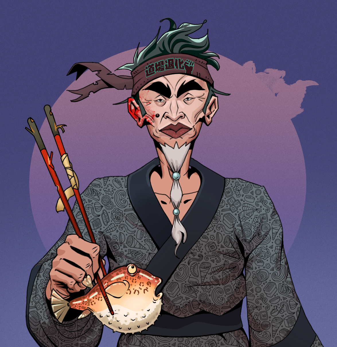 Yuji The Wise — Degen Dojo fighter