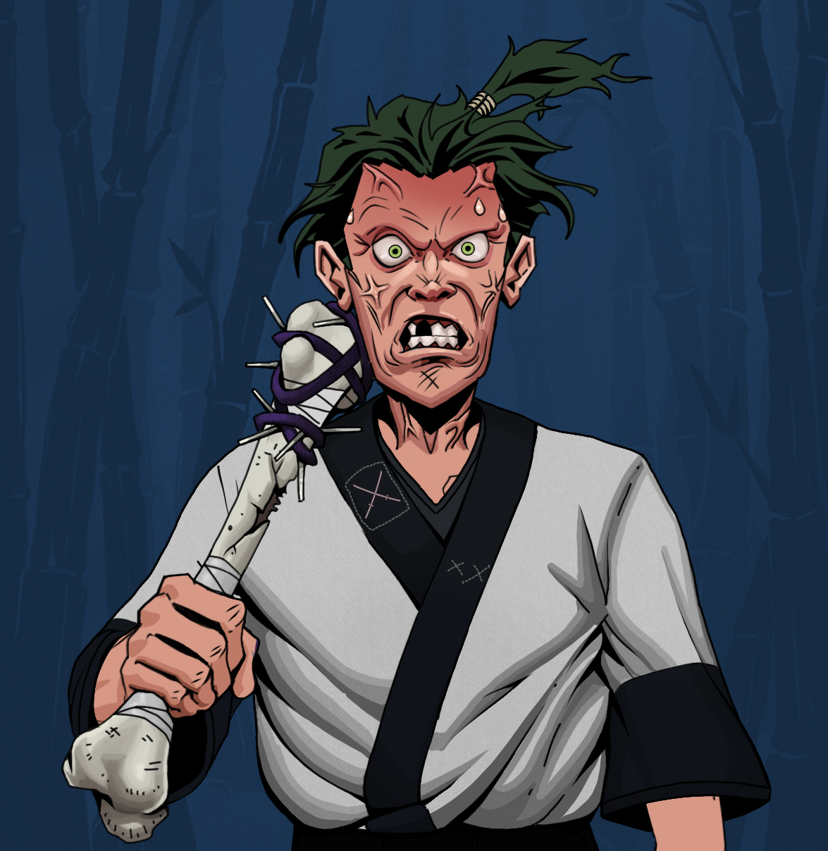 Angry Ikari — Degen Dojo fighter