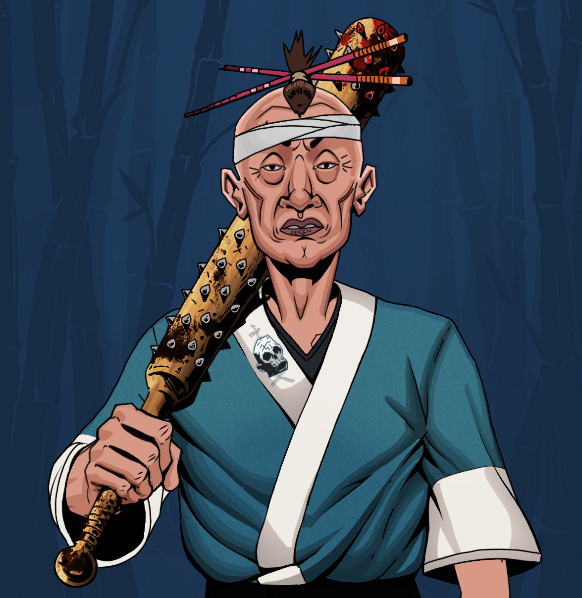 Goro — Degen Dojo fighter