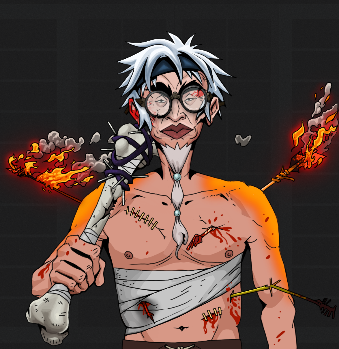 Yuji The Wise — Degen Dojo fighter
