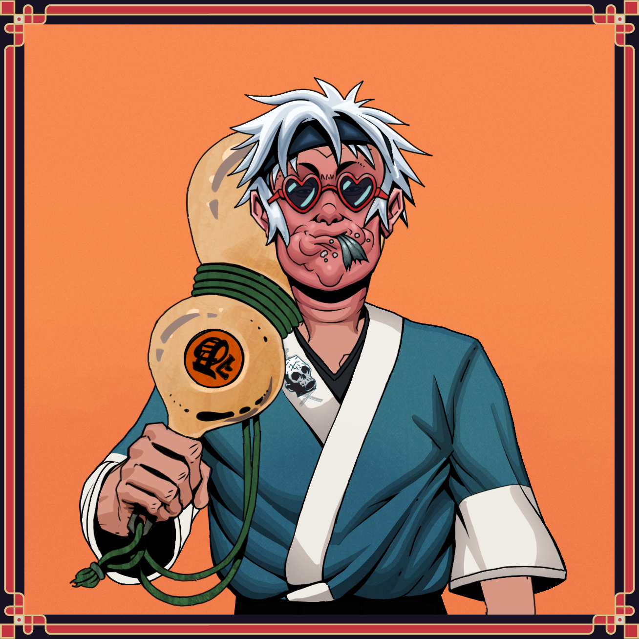 Iron Sake Pummel — Degen Dojo Special Move