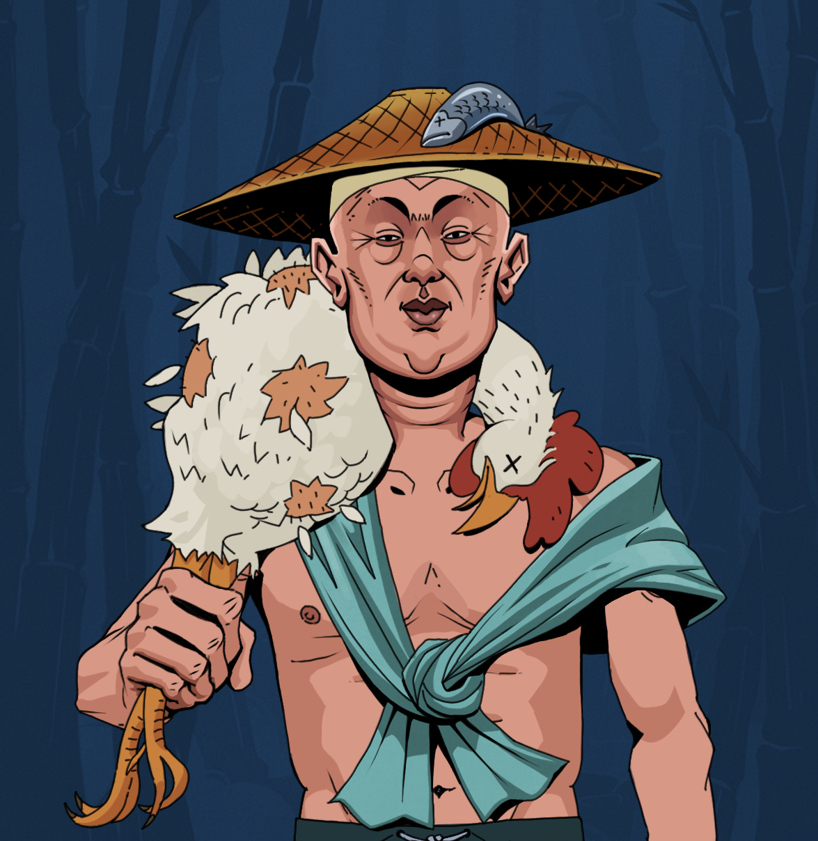 Fat Bob — Degen Dojo fighter