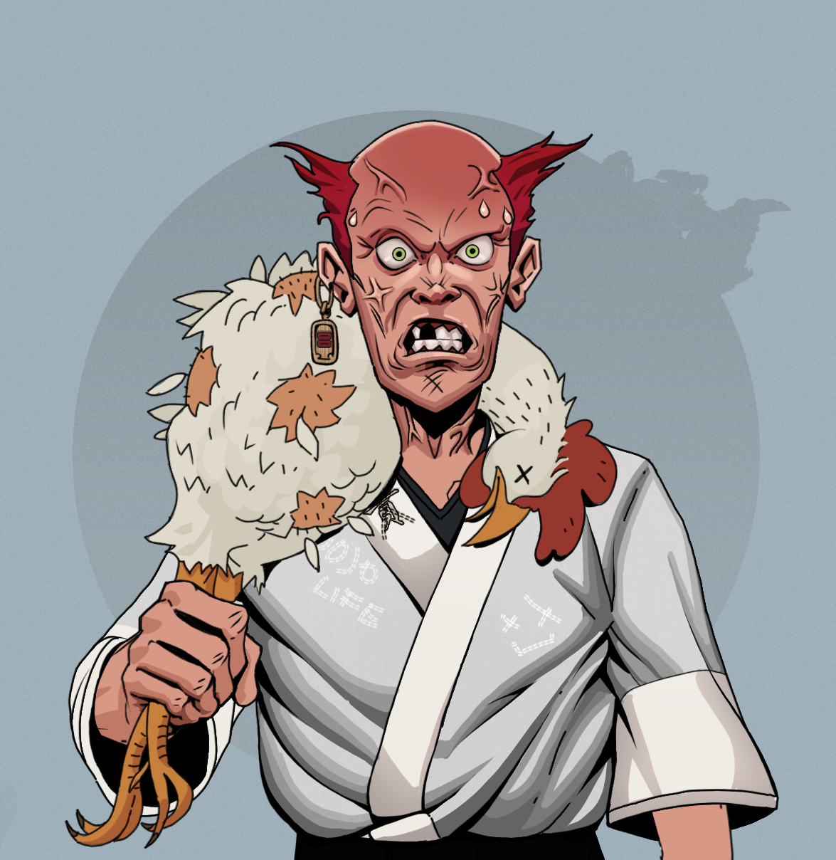 Angry Ikari — Degen Dojo fighter