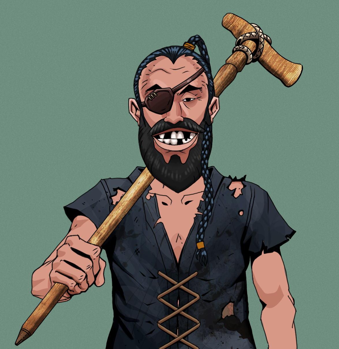 Igor The Veteran — Degen Dojo fighter