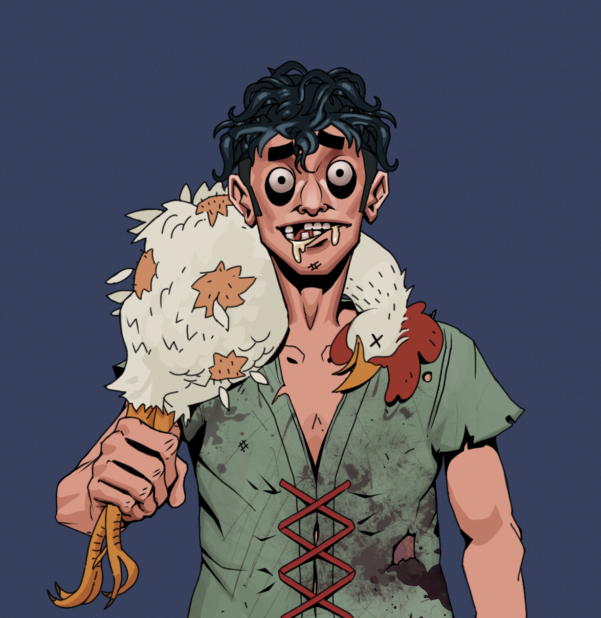 Drooling Azuma — Degen Dojo fighter