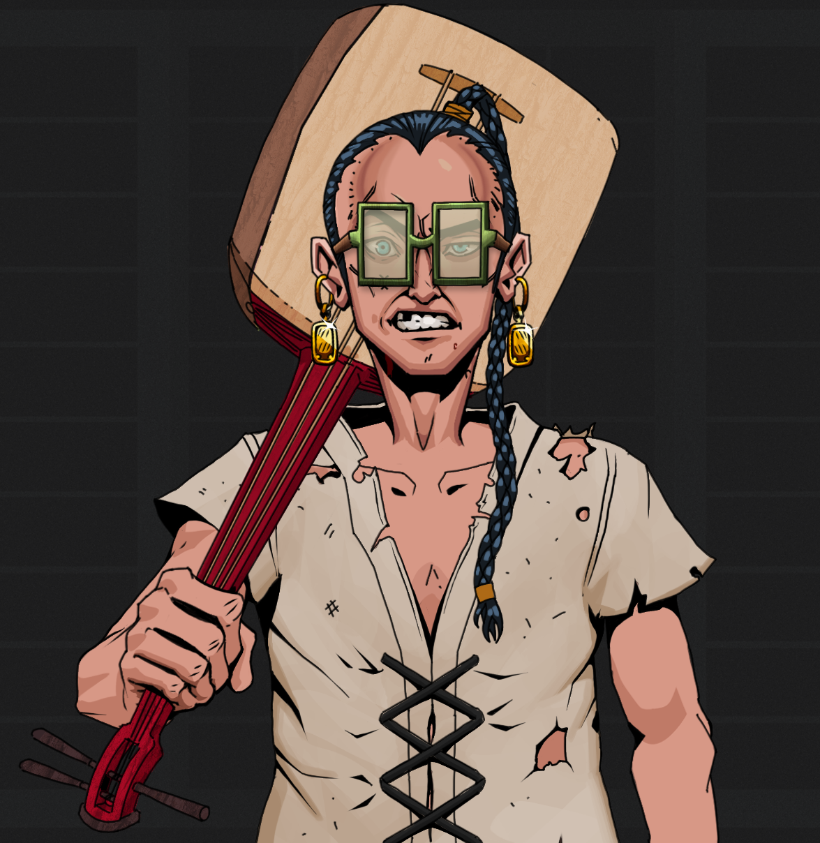 Akuma — Degen Dojo fighter