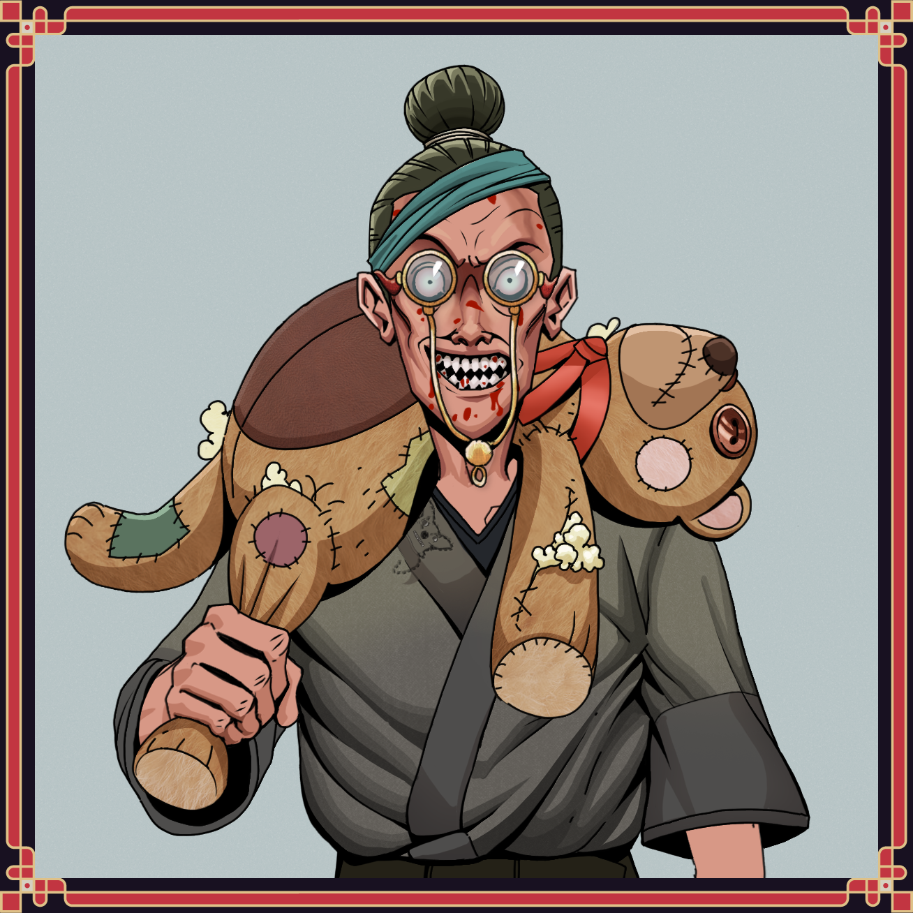 Vile Cyclone Spike — Degen Dojo Special Move