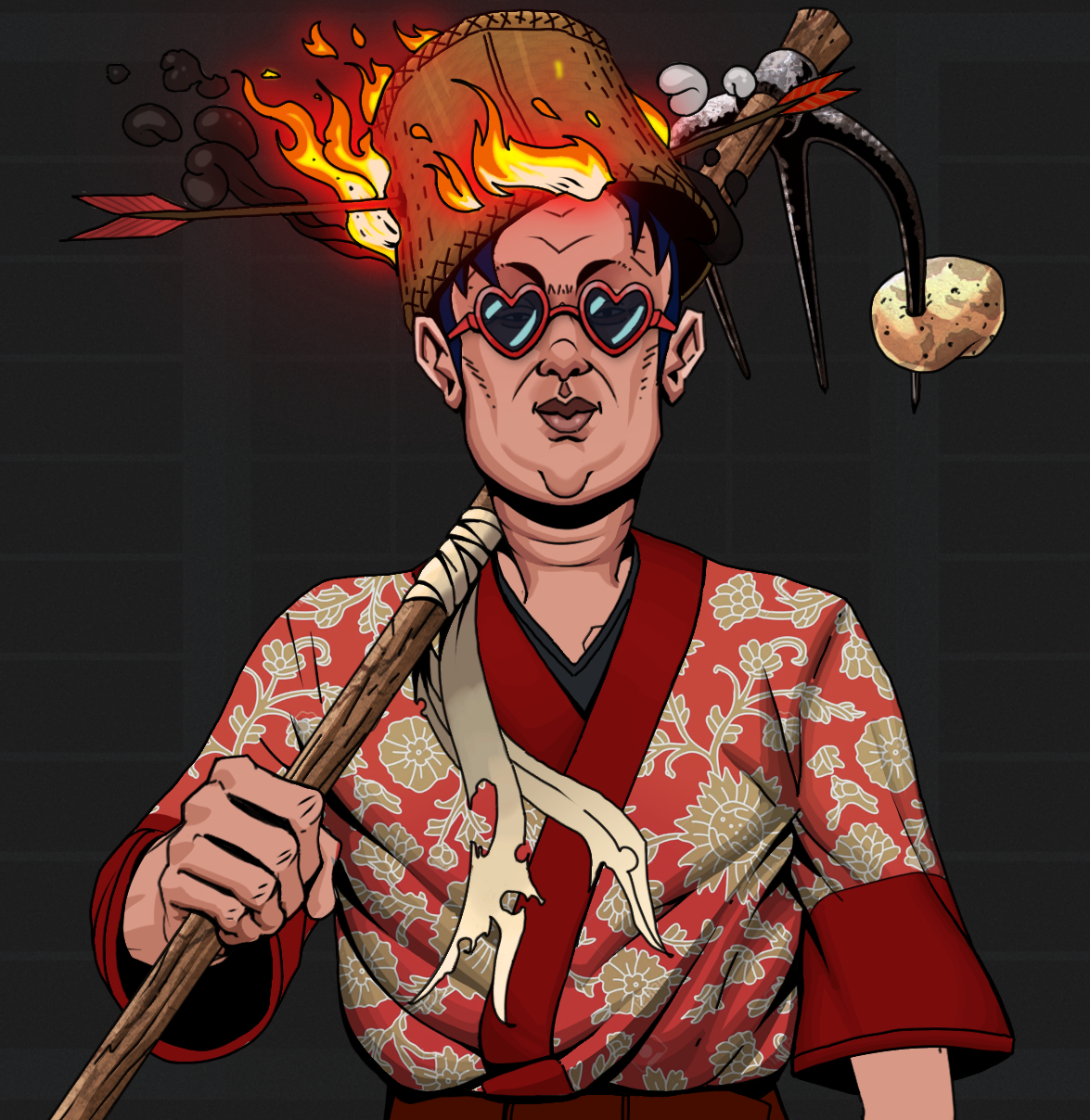 Fat Bob — Degen Dojo fighter